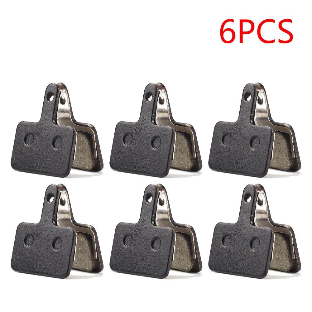 1-10PCS Semi-Metal MTB Road Bicycle Disc Brake Pads Semimetallic Hydraulic Disc Brake Pad for Shimano M375 M445 M446 Resin