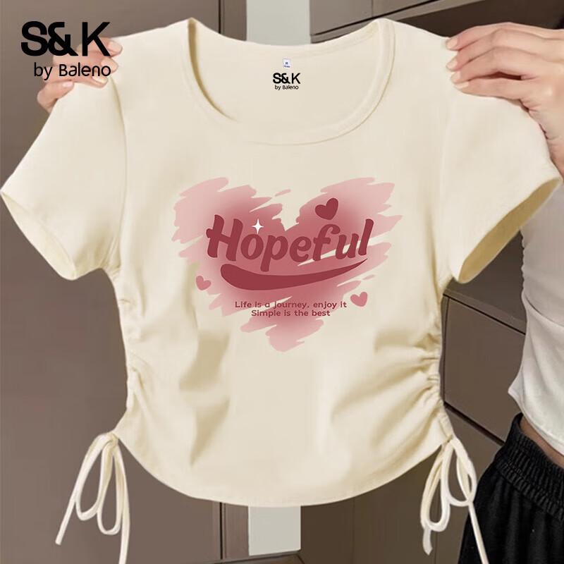 Baleno S&K Women s Slim Fit Short Sleeve T-Shirt S