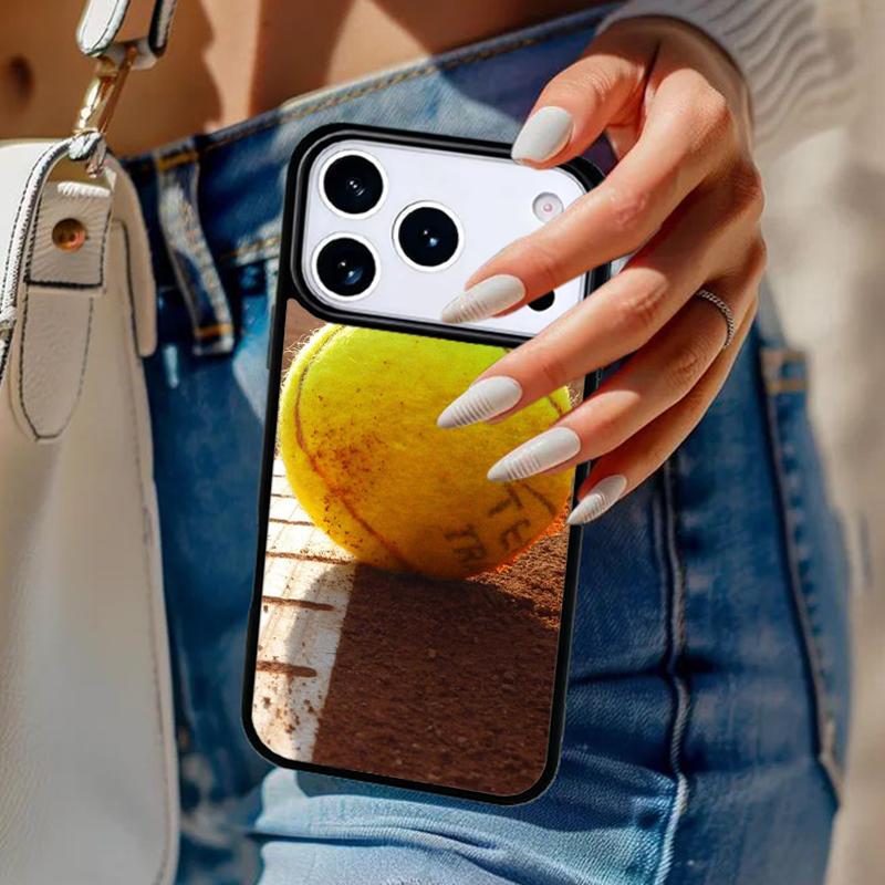 Tennis ball movement Phone Case For iPhone 17 Air 14 15 13 12 Max Cover For Apple 16e 11 Pro Max Plus Coque