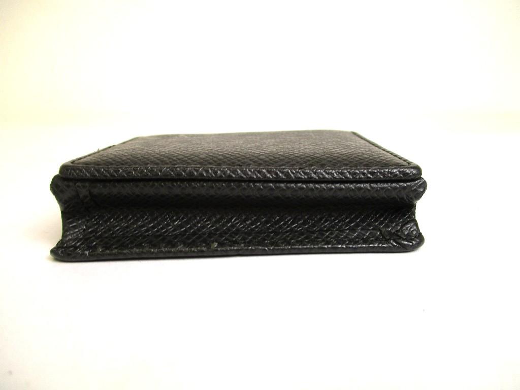 Authentic LOUIS VUITTON Taiga Ardoise Leather Coin Purse Porto Monnaie Boite #a900  Refurbished