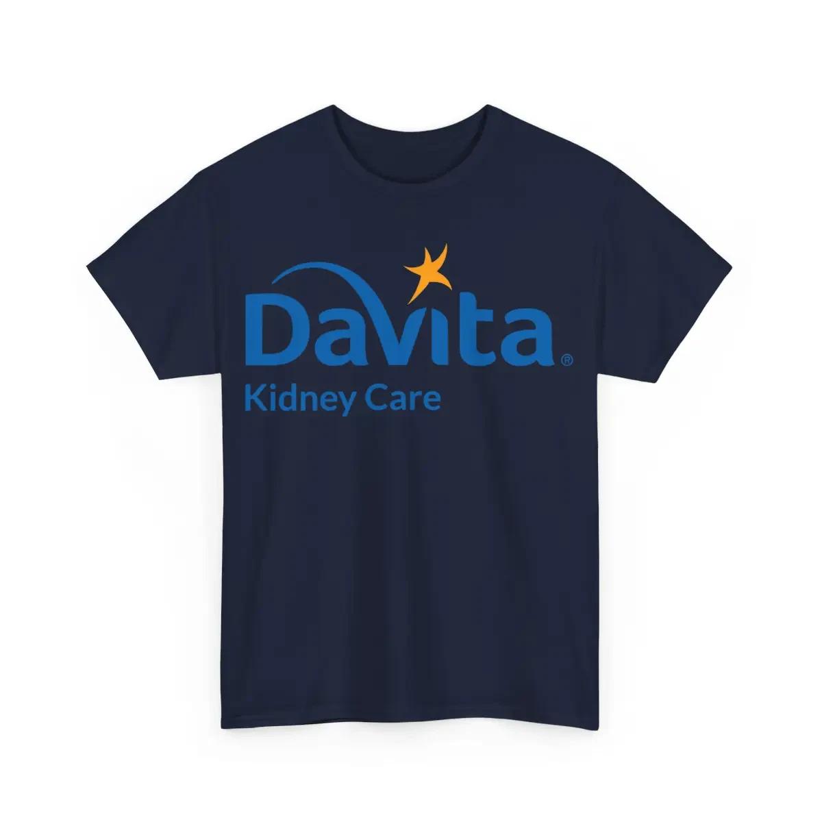 davita Kidney Care funny Logo T-Shirt Size S-5XL Made in the USA XS