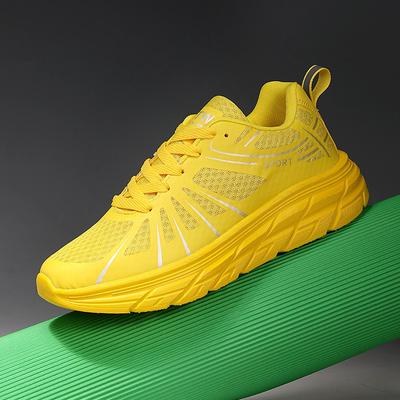 Summer New Large-size Men's Sneakers Breathable Mesh Soft-soled Running Shoes Ultra-light Trendy Men's Shoes