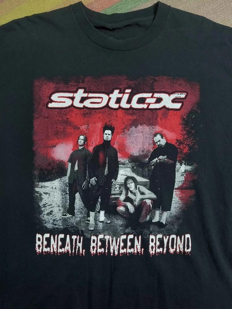 

Vtg style Static X rock band short sleeve classic tee shirt KV36321 Unisex T-Shirt XXXL