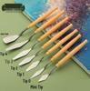 Stainless Steel Art Scraper Knife for Oil Painting and Gouache Pigment