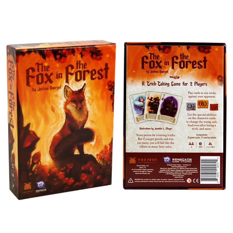 Fuchs im Wald Stichspiel für 2 Spieler, ab 10 Jahren, 30 Min. Spielzeit