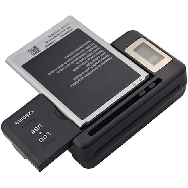 Universal LCD Battery Charger, Travel chargering for Samsung Galaxy S3 S4 S5 Note 2 3 4, Edge, Mega, LG, Huawei, HTC, ZTE, etc