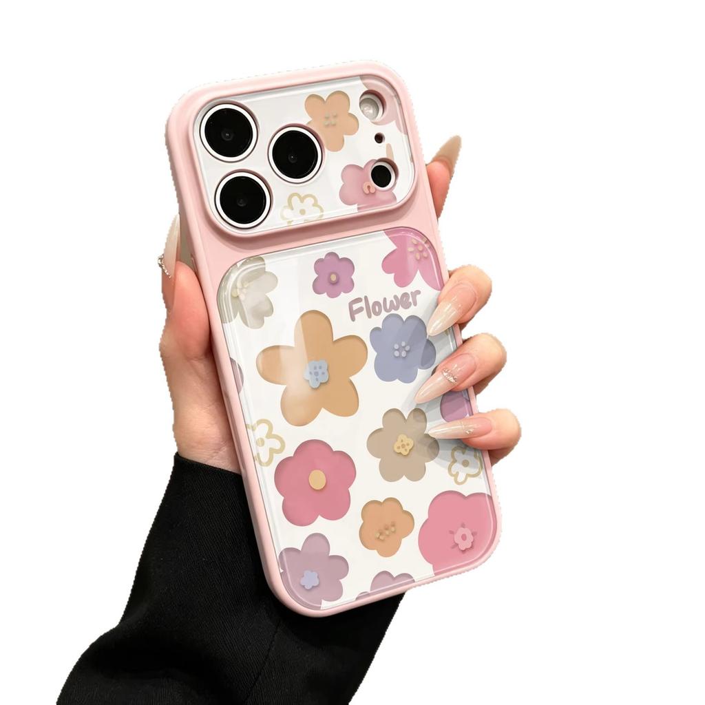 Colored Flowers for iPhone17ProMax Phone Case 16/15Plus Niche Apple 14Pro Creative 13