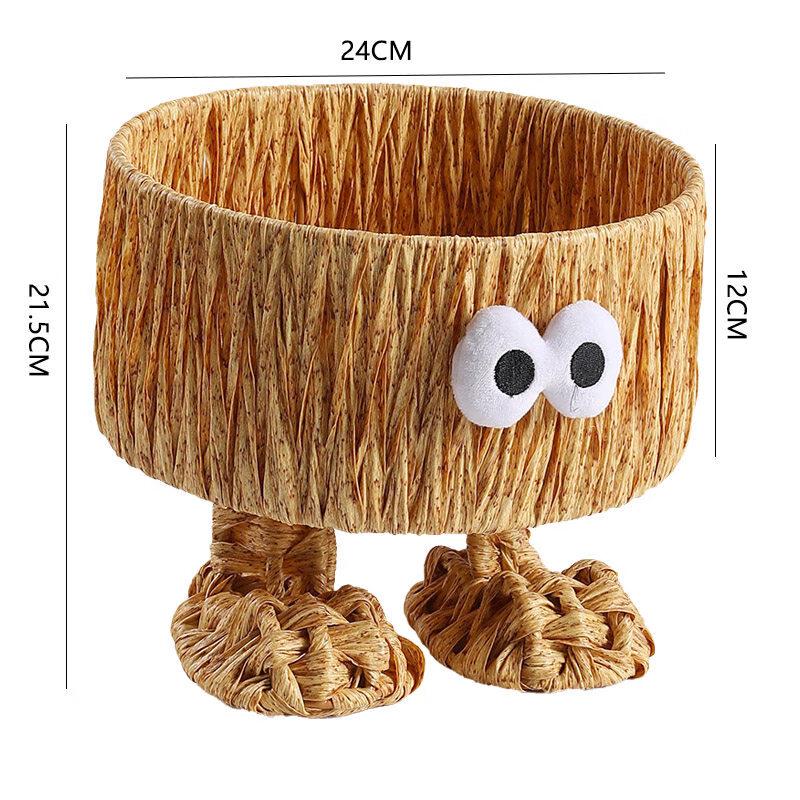 Yuzhuxun European Style Imitation Rattan Multi-tier Fruit Basket