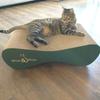 Mimi cat scratching post | green 40cm | 70x23x40 cm | MruuPruu