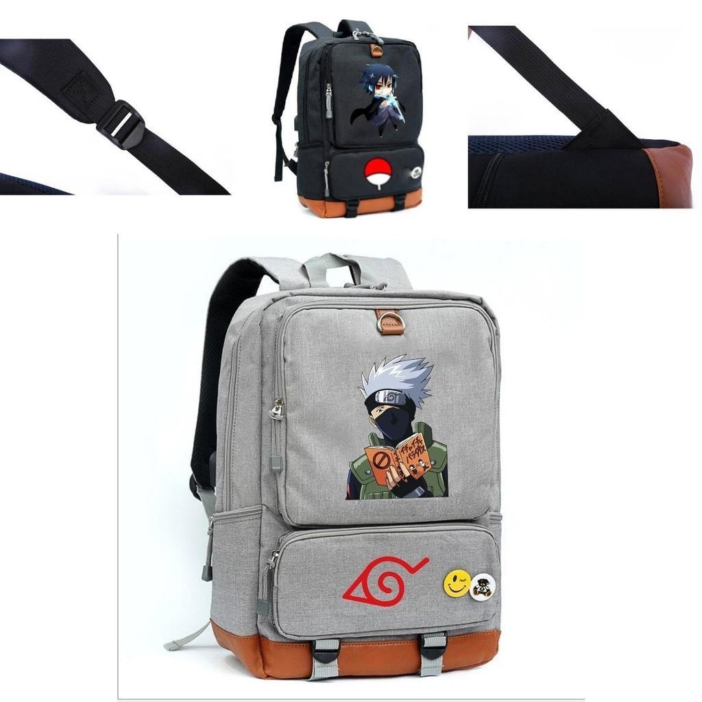 Sac à dos surdimensionné Naruto grande capacité pour le voyage et l'école