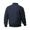 Mens Vintage Pilot Jacket With Multiple Pockets Waterproof Windproof Utility Outerwear Casual Wear
