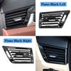 RHD Car Intertior Center Left Right Air Conditioning Grille Outlet Panel Trim Replacement For BMW X1 E84 2010-2015 64229258355
