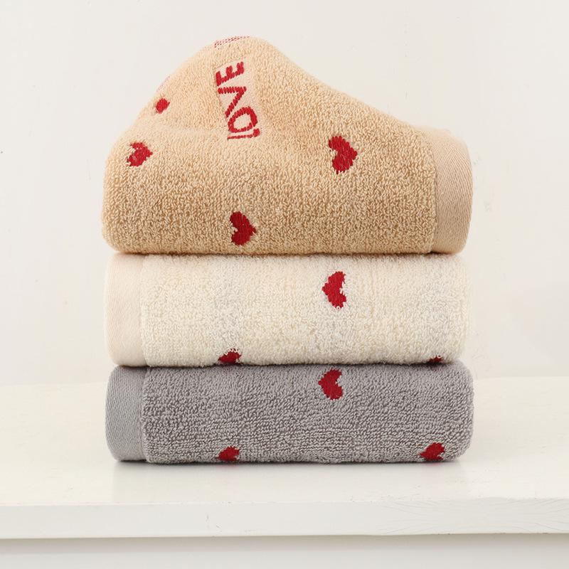 Soft, Thick Pure Cotton Face Towels - Absorbent and Gentle for Adults