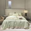 4In1 Summer Comforters Ice Silk Quilts Bedding Set Comforter Sheet Plus Pillowcase For Comfortable And Cool Bedroom
