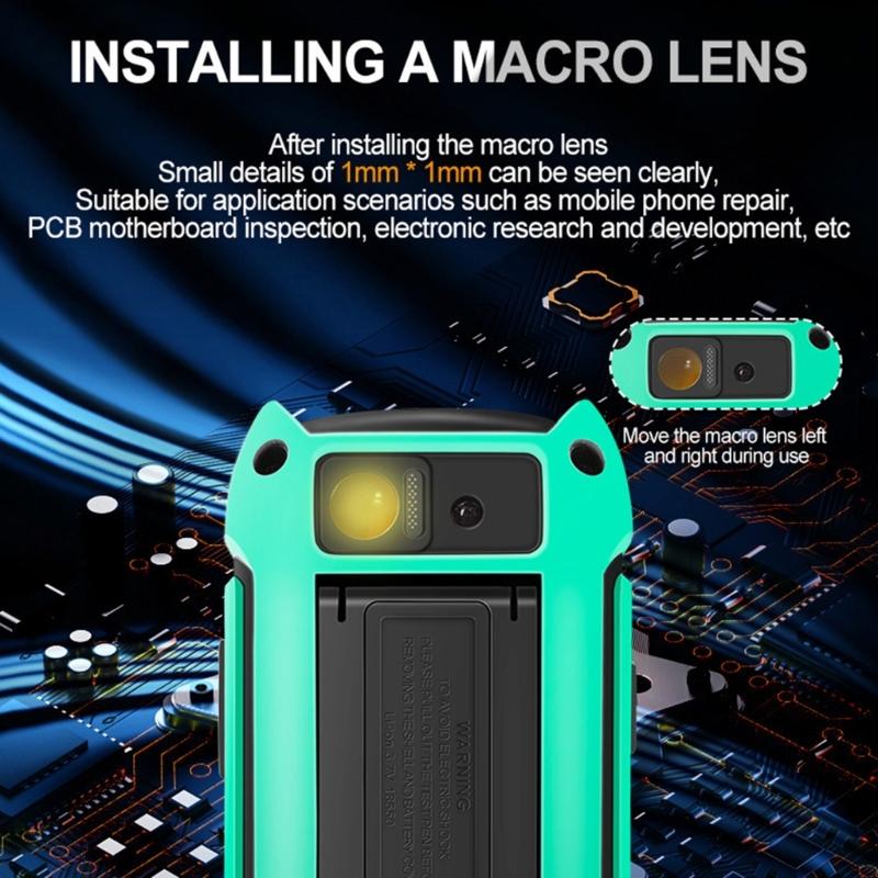 Infrareds Thermal Camera 240x240 Resolution Thermal Imager 25Hz Refreshing Rate for Instantly Temperature Data