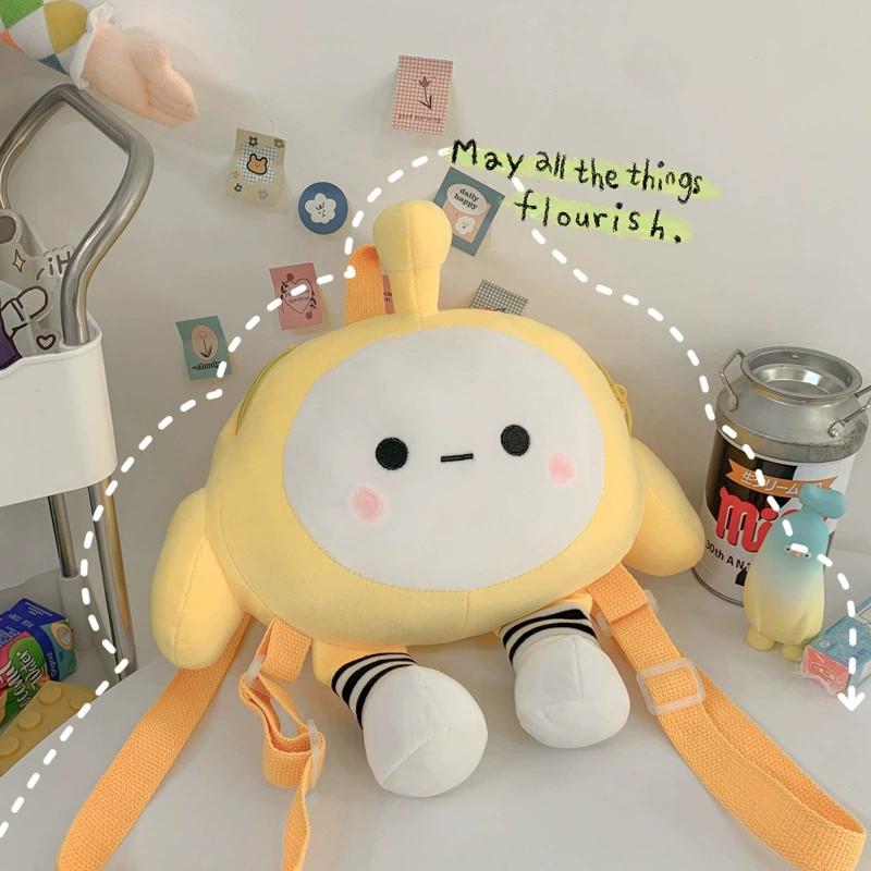 Character Eggy Party Plush Backpack Cartoon Cute Children Outdoor Knapsack