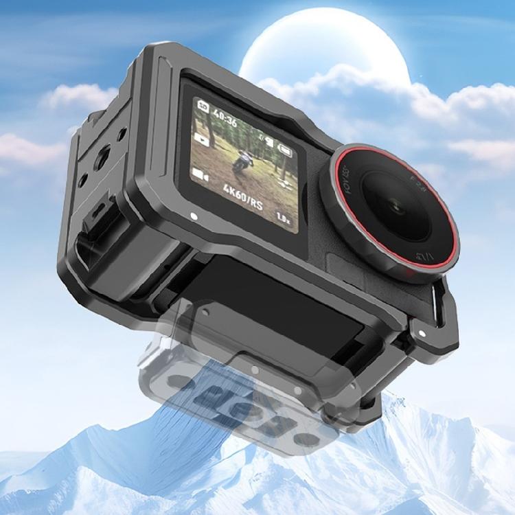Cage Mount Rack For Action Cameras Quick Switching Horizontal Vertical Shoot Multiple Accessory Support Stable Recording