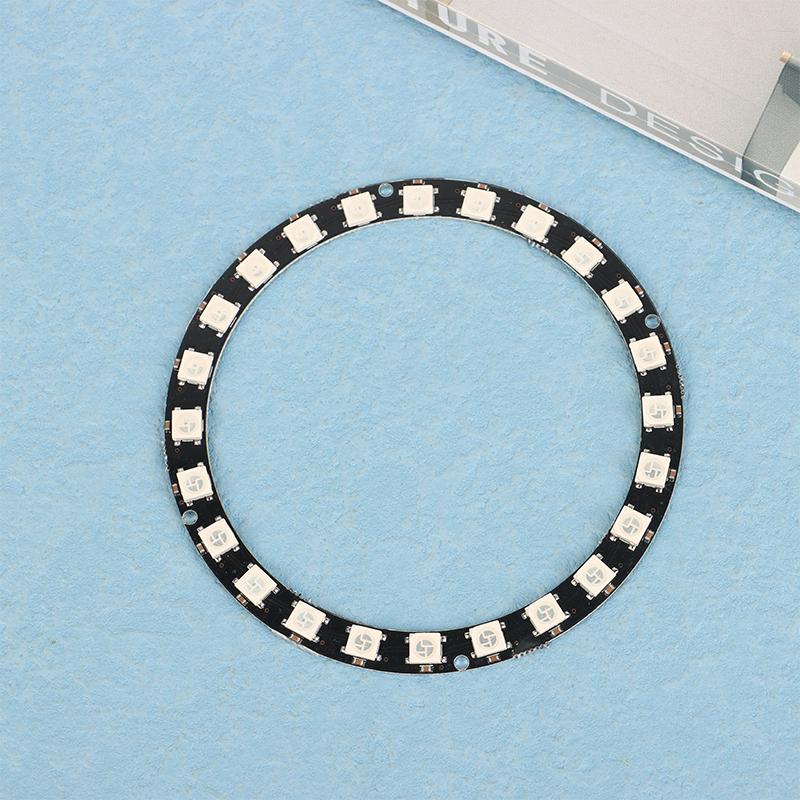 Anello Pixel Indirizzabile Individualmente Ws2812B 1/3/7/8/12/16/24 LED Ws2812 IC Integrato 5050 Modulo Anello LED RGB Luce LED DC5V