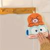 Adorable Cartoon Octopus Fish Coral Fleece Hand Towel Soft, Absorbent, Multifunctional for Bathroom, Kitchen, Car, and Pet Use, Octopus Bathroom Decor