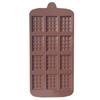 DIY Chocolate Mold Cake Maker Silicone Ice Tray Rectangle Mould Kitchen Bakeware for Household Kitchen Easy Supplies