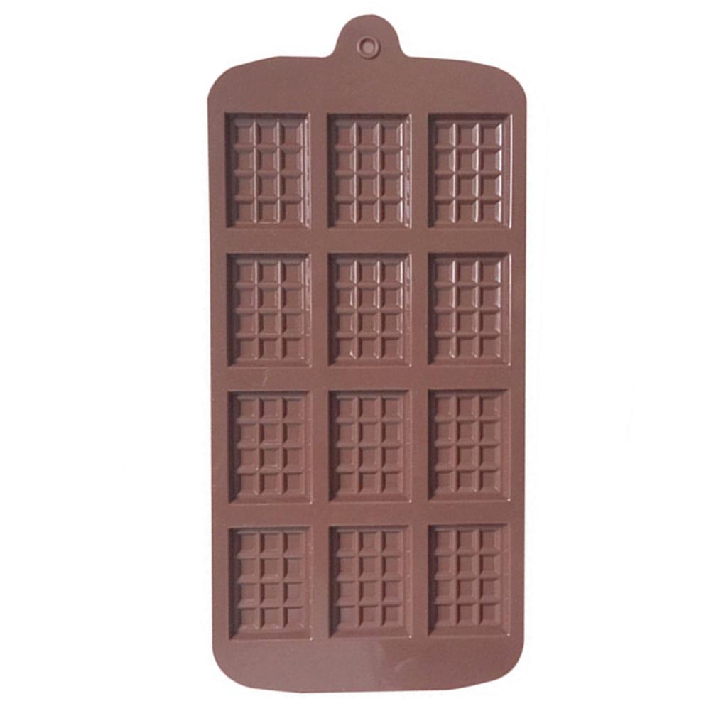 DIY Chocolate Mold Cake Maker Silicone Ice Tray Rectangle Mould Kitchen Bakeware for Household Kitchen Easy Supplies