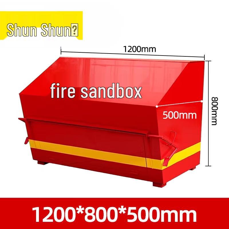 

Stainless Steel Foot-Operated Fire Safety Sand Box
