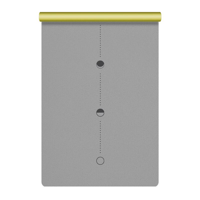 OEING Portable PU Yoga Mat & Travel Towel