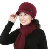 Autumn and Winter Hats for Women Thickened Velvet Warm Woolen Hats Fashionable and Versatile Berets Peaked Caps Knitted Hats
