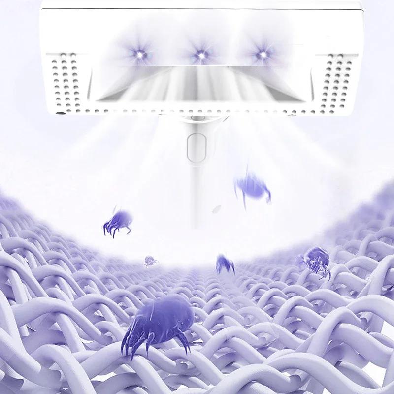 Mijia 10W UV Handheld Mite Removal Instrument Powerful Suction Cup Cleaning Bed Pillow Sofa Carpet Small Vacuum Cleane