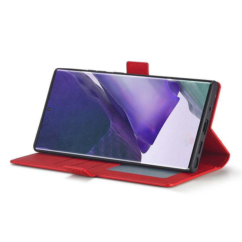 Skórzane Retro Etui z Klapką Portfel Dla Samsung Galaxy Note20 Ultra Note 20 Pro 10 Lite Plus 9 5G Pokrowiec na Telefon Magnetyczne Zapięcie Gniazdo na Kartę