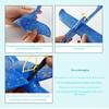 Electric Foam Plane Glider Hand Throw Airplane With Led Light Automatic Flight Planes Outdoor Kids Toys For Children Boys Gifts