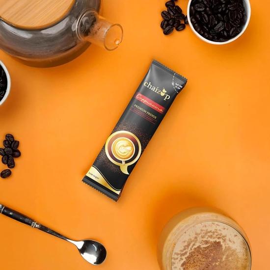Chaizup Premium 1 Min Instant Cappuccino Coffee Premix - 30 Sachets|600 Gm