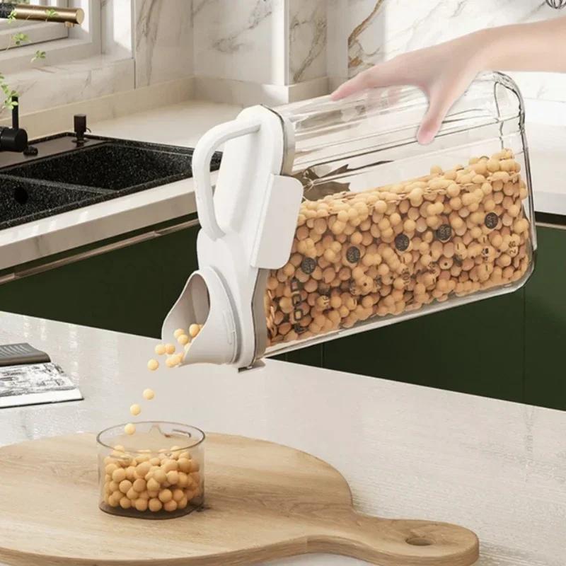 Sealed Storage Tank, Capable of Storing Rice, Soybeans, Moisture-Proof, and Mold Proof Cereal Food Storage Kitchen Supplies