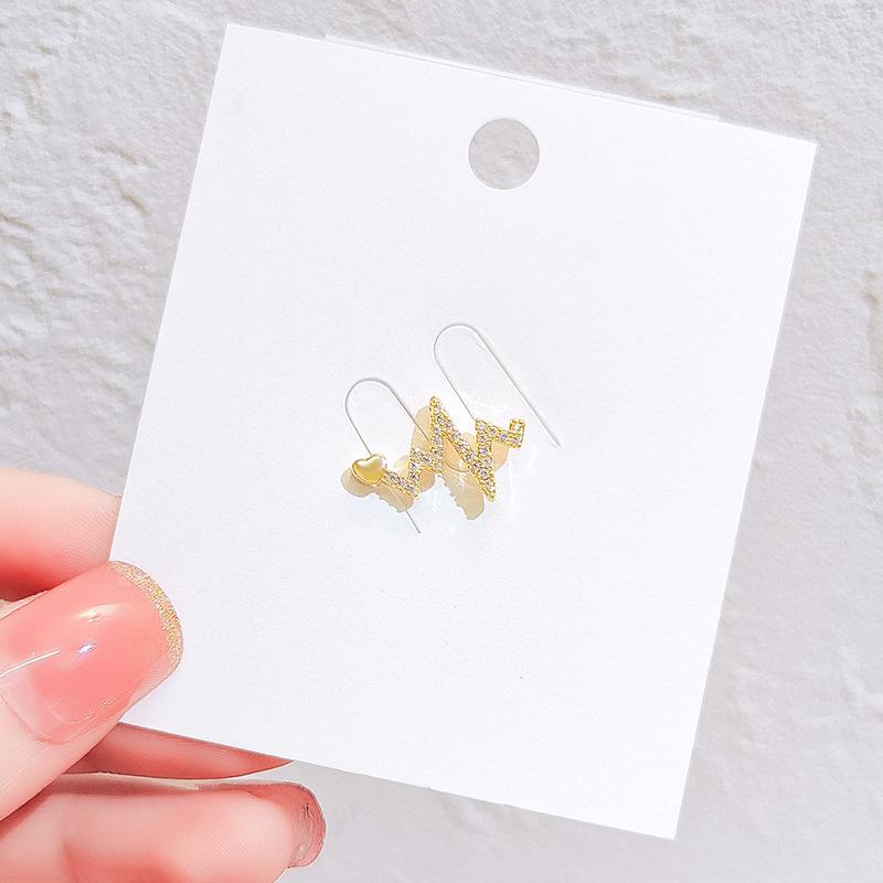 Niche Design Sense Light Luxury Electrocardiogram Brooch Personalized Lightning Pin Sweater Collar Pin