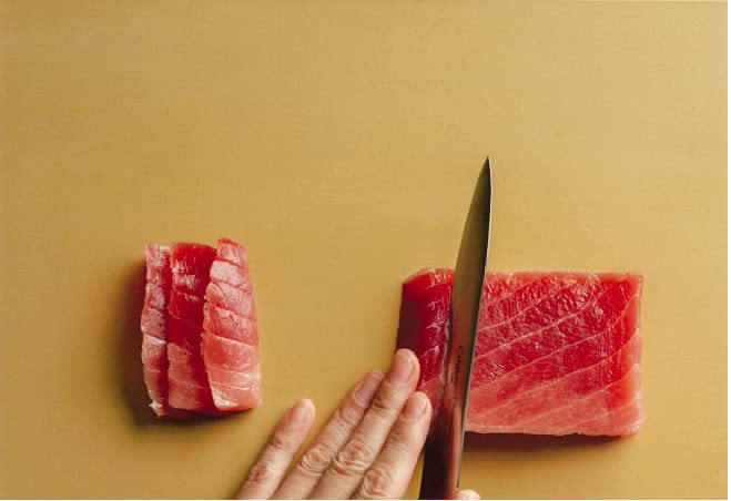 Rubberya Antibacterial Synthetic Rubber Cutting Board/Cooking Board, Brown, 14mm x 240mm x 190mm