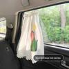 Auto-Sonnenschutz Hitzeschutz Vorhang: Kinder Cartoon Saugnapf, Baby Innen Verdunkelung, Seitenfenster Sonnenschutz