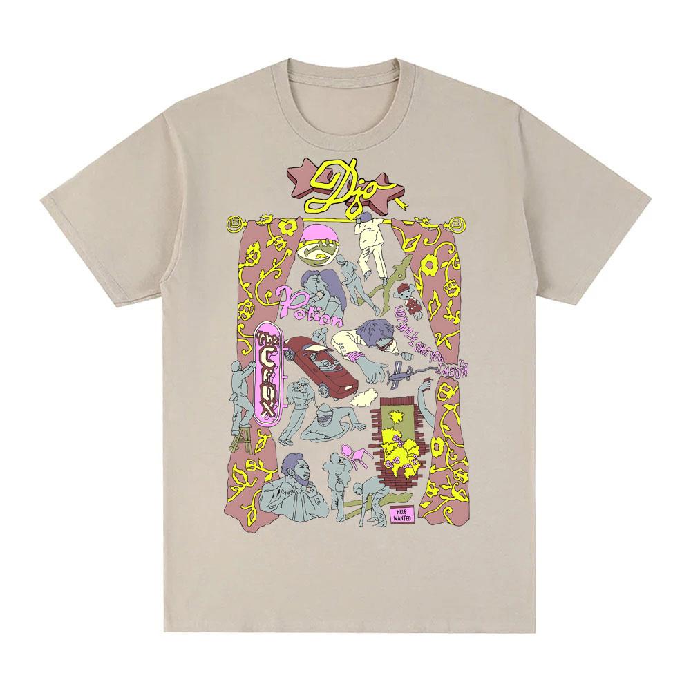 Joe Keery Flash T-Shirt Djo Same as official websiteSeconds Tee-shirt Summer Hip Hop Short Sleeve HarajukuTshirt 100%Cotton Tees