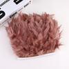Turkey Feather Trim for DIY Stage Costume & Skirt Decoration