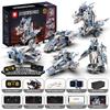 Moc 5 In 1 Creative Electric Rc Mechanical Dragon Model Building Blocks Airplane Assembly Children'S Puzzle Toy Birthday Gift