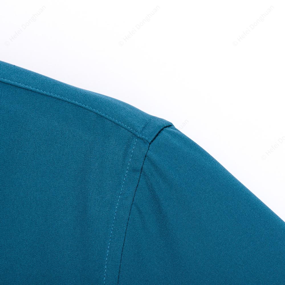 Men's Wrinkle Free 4 Way Stretch Dress Shirts with Pocket Business Regular Fit Solid Long Sleeve Button Up Shirt Wedding Dating