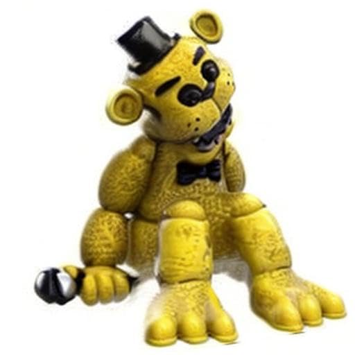 [Funko]Funko Five Nights At Freddy's Articulated Golden Freddy Action Figure, 5 8850