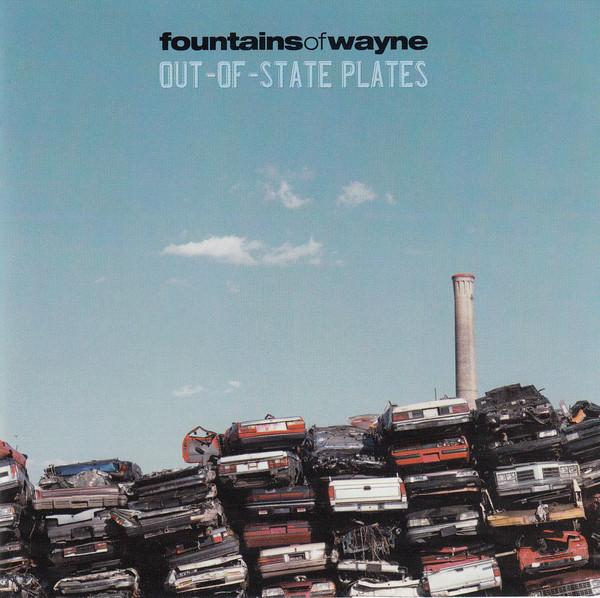 CD FOUNTAINS OF WAYNE OutOfState Plates 724357698726 Virgin 2005 Не Япония Рок Б/У