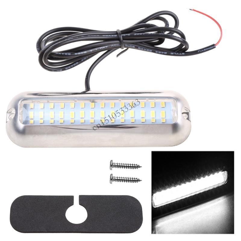 

090E LED Marine Light IP68 Waterproof Boat Transom Light 42 LEDs Yacht білий