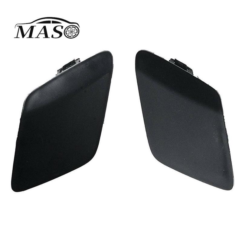 2PCS Front Bumper Tow Hook Eye Cover Cap for Toyota Prius 2016-2017 52128-47050 52128-47070