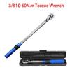 Square Drive Torques Key Torque Wrench 10-60N.m Ratchet Socket Spanner  Hand Tool