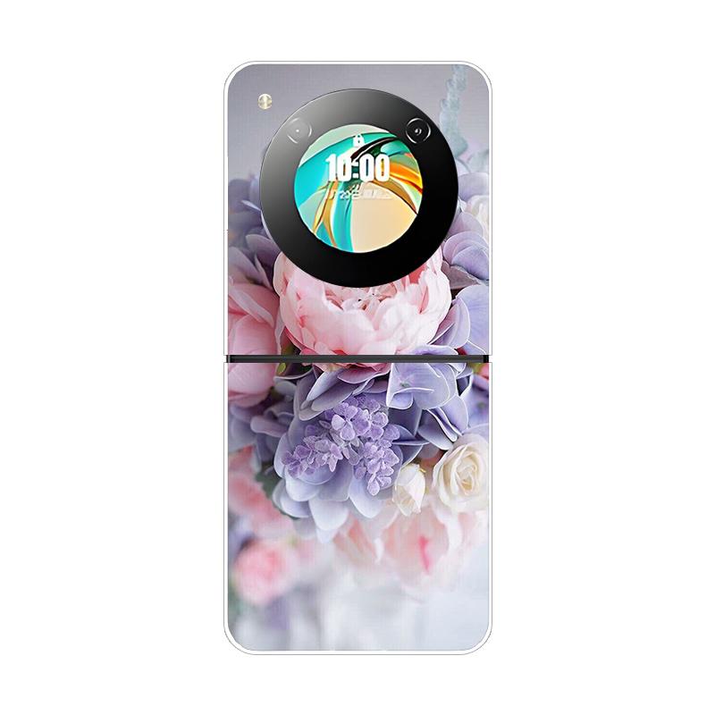 Pro ZTE Libero Flip Pouzdro Módní Roztomilý Kreslený Průhledné PC Tvrdá Skořepina Pouzdro na Telefon Pro ZTE Nubia Flip Flip2 Pouzdra Průhledné Fundas