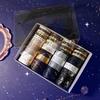 PBM Set of Space and Star Design Masking Bulk Colorful and Simple Design Masking Black and Moon Constellation Glitter 40-Roll Tape, Pack, Tape, White,