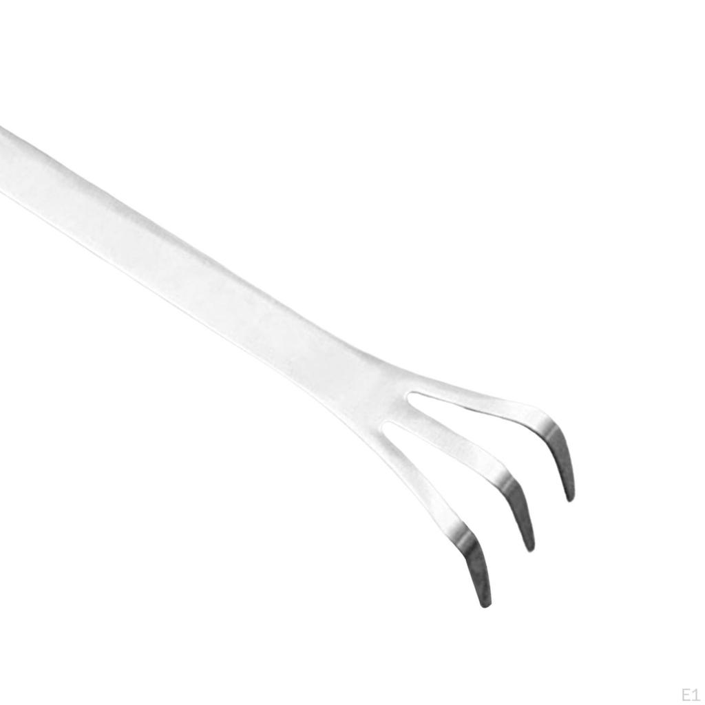 3 Prong Bonsai Roots Rake Cultivation Fork with Ergonomic Handle Removing Weeds Remover