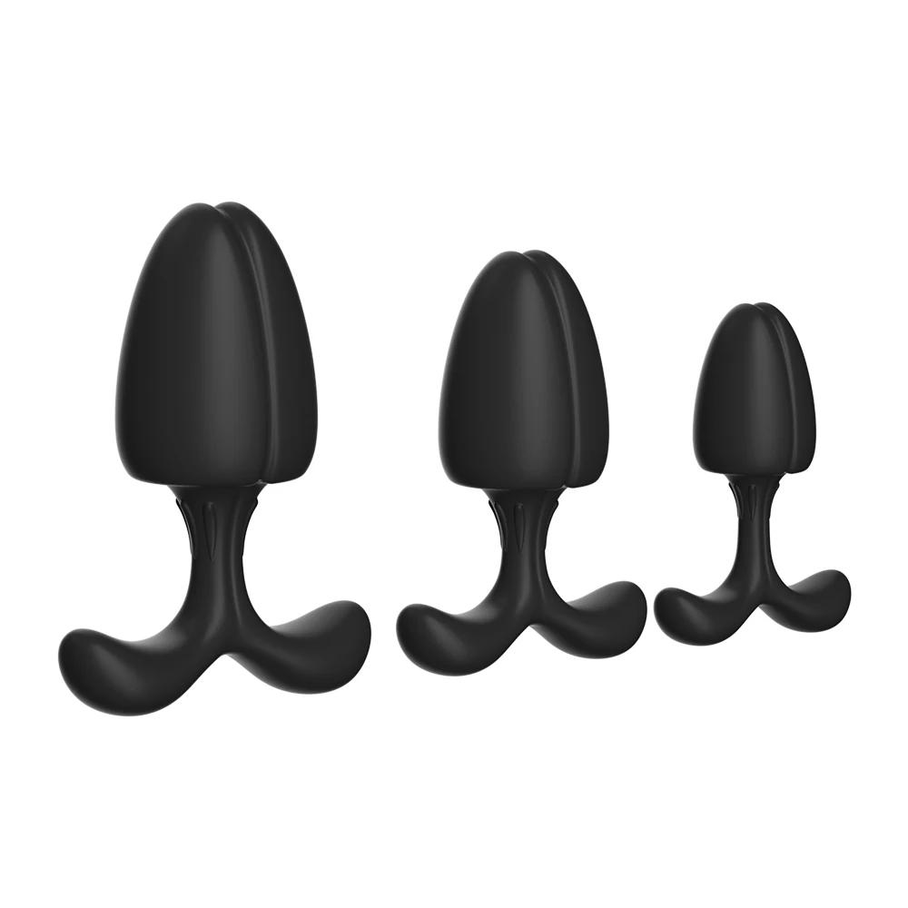 Dildo anal din silicon Dop anal Masturbare Masaj prostatic Stimulare vaginală a punctului G Erotic Jucării sexuale pentru adulți pentru bărbați femei gay