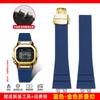 High quality fluororubber watch strap For G-SHOCK Casio 35/50 anniversary small silver block GMW-B5000 series accessories